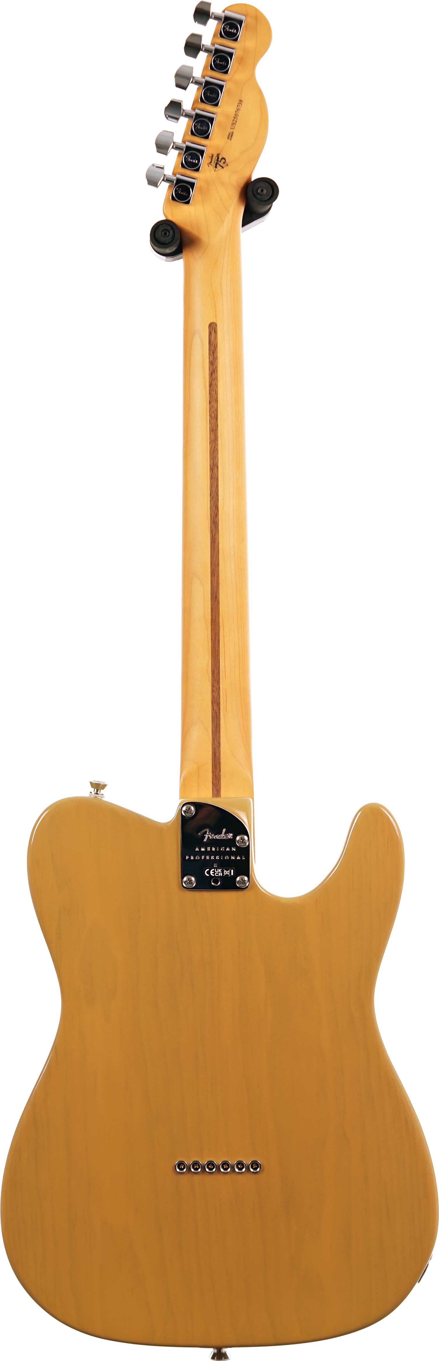Fender American Professional II Telecaster Butterscotch Blonde Maple Fingerboard Left Handed #US25076738