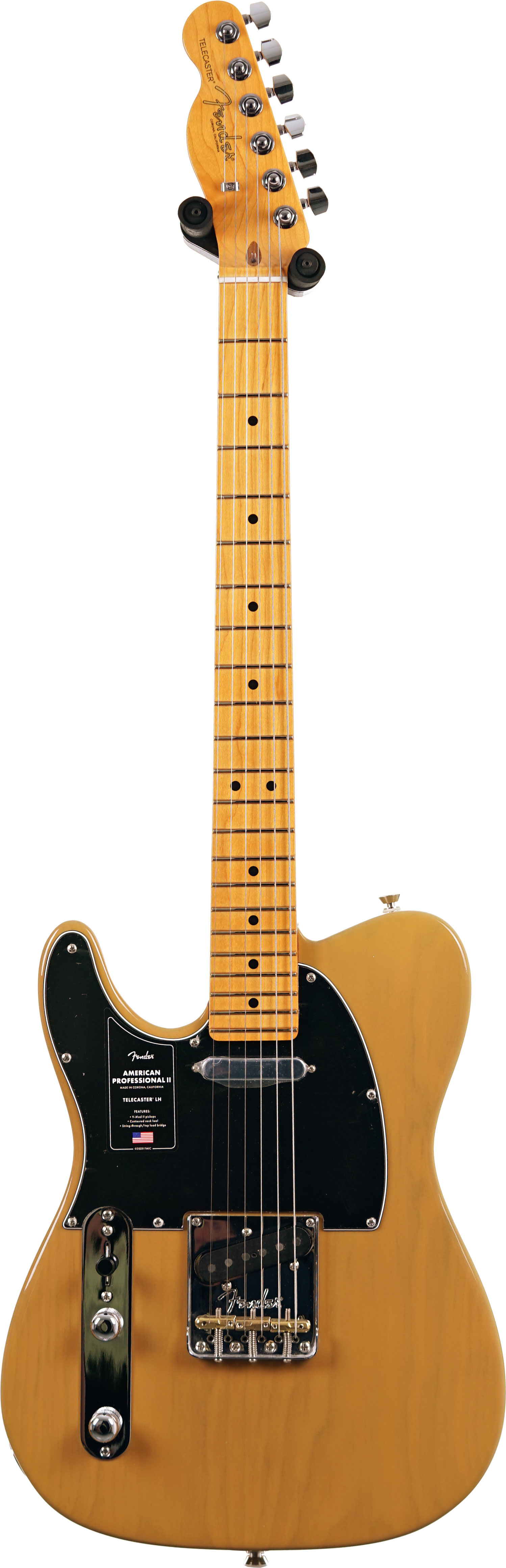 Fender American Professional II Telecaster Butterscotch Blonde Maple Fingerboard Left Handed #US25076738