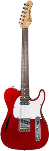 G&L Tribute ASAT Classic Semi-Hollow Candy Apple Red Rosewood Fingerboard