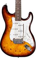 G&L Tribute Comanche Tobacco Burst Burl Rosewood Fingerboard