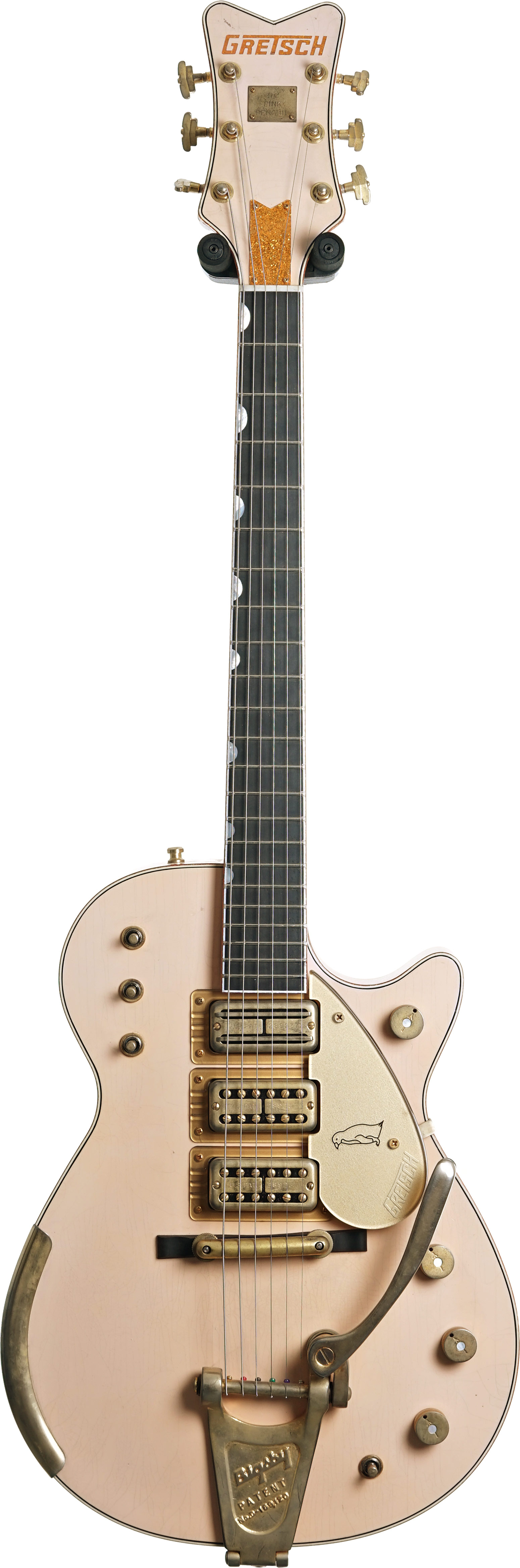 Gretsch G6134T 1959 Pink Penguin Faded Shell Pink Heavy Relic #UC24073746