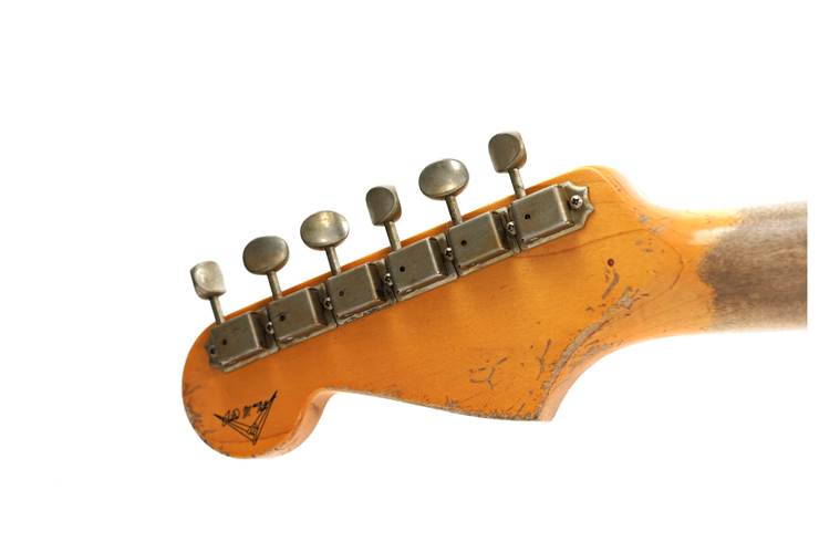 Fender Custom Shop 61 Stratocaster Heavy Relic Black over Desert Sand Rosewood Fingerboard Master Built by Vincent Van Trigt #R139998 Fender Custom Shop 61 Stratocaster Heavy Relic Black over Desert Sand Rosewood Fingerboard Master Built by Vincent Van Trigt #R139998