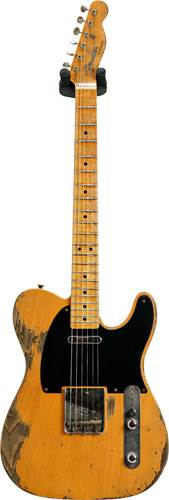 Fender Custom Shop 52 Telecaster Heavy Relic Butterscotch Blonde Maple Fingerboard Master Built by Ron Thorn #R108529