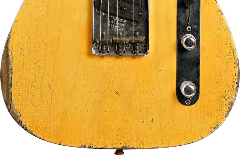 Fender Custom Shop 54 Telecaster Relic Nocaster Blonde Maple Fingerboard Master Built by Ron Thorn #R112789 Fender Custom Shop 54 Telecaster Relic Nocaster Blonde Maple Fingerboard Master Built by Ron Thorn #R112789