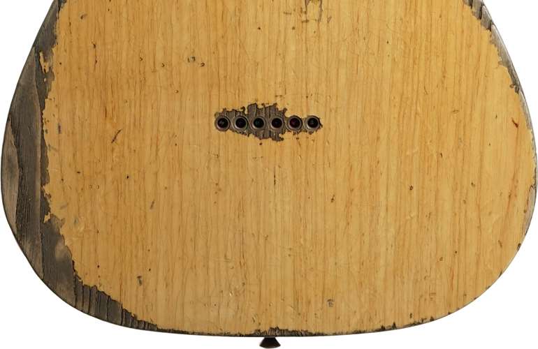 Fender Custom Shop 52 Telecaster Heavy Relic Aged Natural Maple Fingerboard Master Built by Ron Thorn #R124045 Fender Custom Shop 52 Telecaster Heavy Relic Aged Natural Maple Fingerboard Master Built by Ron Thorn #R124045