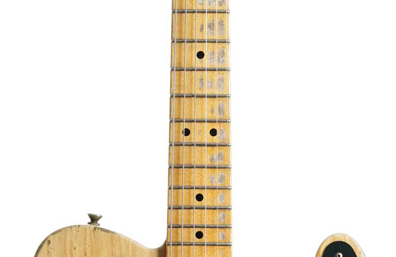 Fender Custom Shop 52 Telecaster Heavy Relic Aged Natural Maple Fingerboard Master Built by Ron Thorn #R124045 Fender Custom Shop 52 Telecaster Heavy Relic Aged Natural Maple Fingerboard Master Built by Ron Thorn #R124045