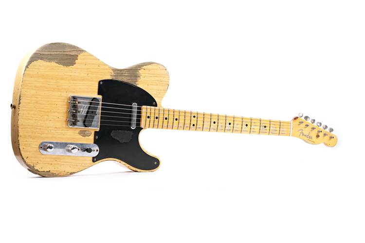 Fender Custom Shop 52 Telecaster Heavy Relic Aged Natural Maple Fingerboard Master Built by Ron Thorn #R124045 Fender Custom Shop 52 Telecaster Heavy Relic Aged Natural Maple Fingerboard Master Built by Ron Thorn #R124045