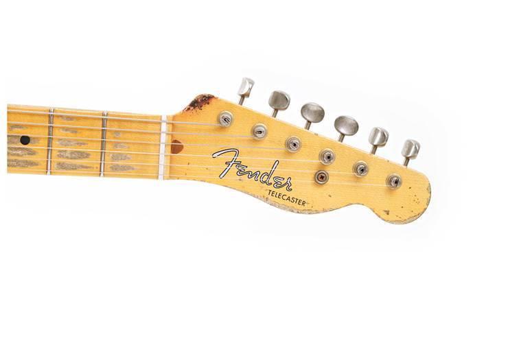 Fender Custom Shop 52 Telecaster Heavy Relic Aged Natural Maple Fingerboard Master Built by Ron Thorn #R124045 Fender Custom Shop 52 Telecaster Heavy Relic Aged Natural Maple Fingerboard Master Built by Ron Thorn #R124045