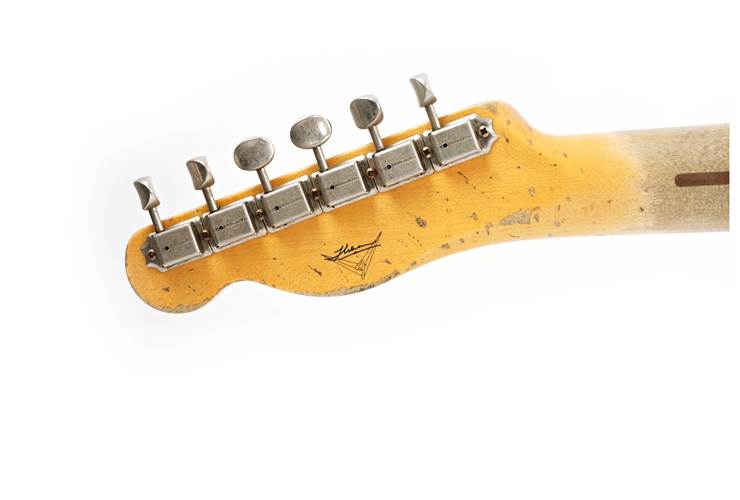 Fender Custom Shop 52 Telecaster Heavy Relic Aged Natural Maple Fingerboard Master Built by Ron Thorn #R124045 Fender Custom Shop 52 Telecaster Heavy Relic Aged Natural Maple Fingerboard Master Built by Ron Thorn #R124045