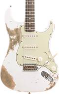 Fender Custom Shop 1960 Stratocaster Super Heavy Relic Olympic White