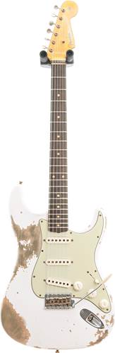 Fender Custom Shop 1960 Stratocaster Super Heavy Relic Olympic White 