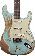 Fender Custom Shop 1960 Stratocaster Super Heavy Relic Daphne Blue #R110357