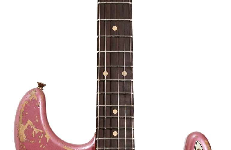 Fender Custom Shop 1960 Stratocaster Super Heavy Relic Burgundy Mist Metallic #R109538 Fender Custom Shop 1960 Stratocaster Super Heavy Relic Burgundy Mist Metallic #R109538