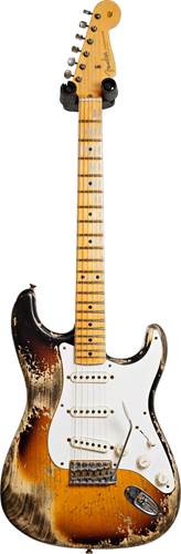Fender Custom Shop 1957 Stratocaster Super Heavy Relic 2 Tone Sunburst #R113253