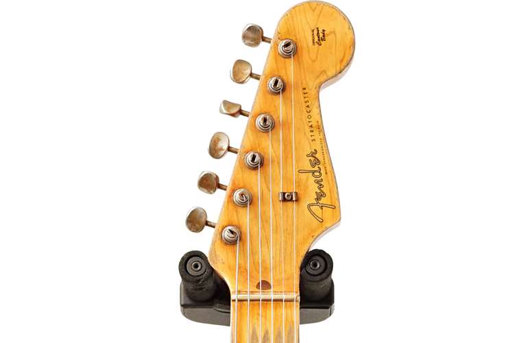 Fender Custom Shop 1957 Stratocaster Super Heavy Relic Black over 2 Tone Sunburst  #R109794 Fender Custom Shop 1957 Stratocaster Super Heavy Relic Black over 2 Tone Sunburst  #R109794