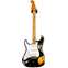 Fender Custom Shop 1957 Stratocaster Super Heavy Relic Black over 2 Tone Sunburst Left Handed #R110304 Front View