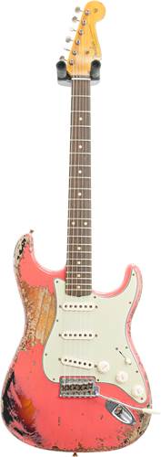 Fender Custom Shop 1961 Stratocaster Super Heavy Relic Fiesta Red over 3 Tone Sunburst  #R110371