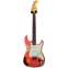 Fender Custom Shop 1961 Stratocaster Super Heavy Relic Fiesta Red over 3 Tone Sunburst #R121481 Front View