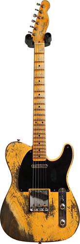 Fender Custom Shop 52 Telecaster Super Heavy Relic Butterscotch Blonde #R108546