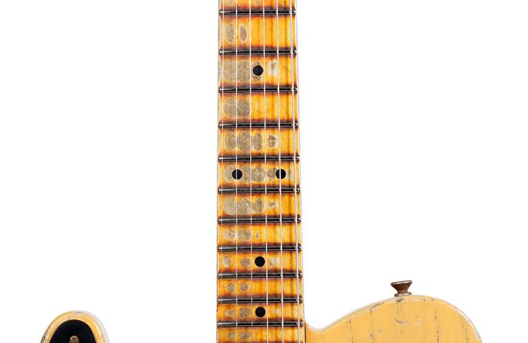 Fender Custom Shop 52 Telecaster Super Heavy Relic Butterscotch Blonde Left Handed #R109073 Fender Custom Shop 52 Telecaster Super Heavy Relic Butterscotch Blonde Left Handed #R109073