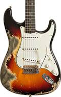 Fender Custom Shop 1963 Stratocaster Super Heavy Relic 3 Tone Sunburst #R113087