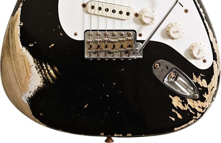 Fender Custom Shop 1957 Stratocaster Heavy Relic Black #R109951 Fender Custom Shop 1957 Stratocaster Heavy Relic Black #R109951