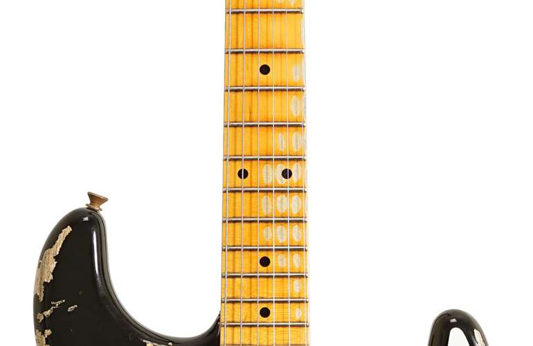 Fender Custom Shop 1957 Stratocaster Heavy Relic Black #R109951 Fender Custom Shop 1957 Stratocaster Heavy Relic Black #R109951
