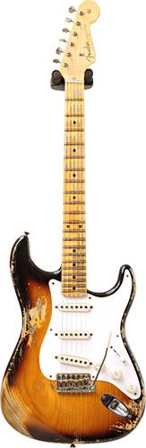 Fender Custom Shop 1957 Stratocaster Heavy Relic 2 Tone Sunburst #R109157