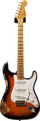 Fender Custom Shop 1957 Stratocaster Heavy Relic 2 Tone Sunburst  #R121752