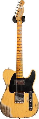 Fender Custom Shop 52 Tele HS Heavy Relic Butterscotch Blonde #R107298