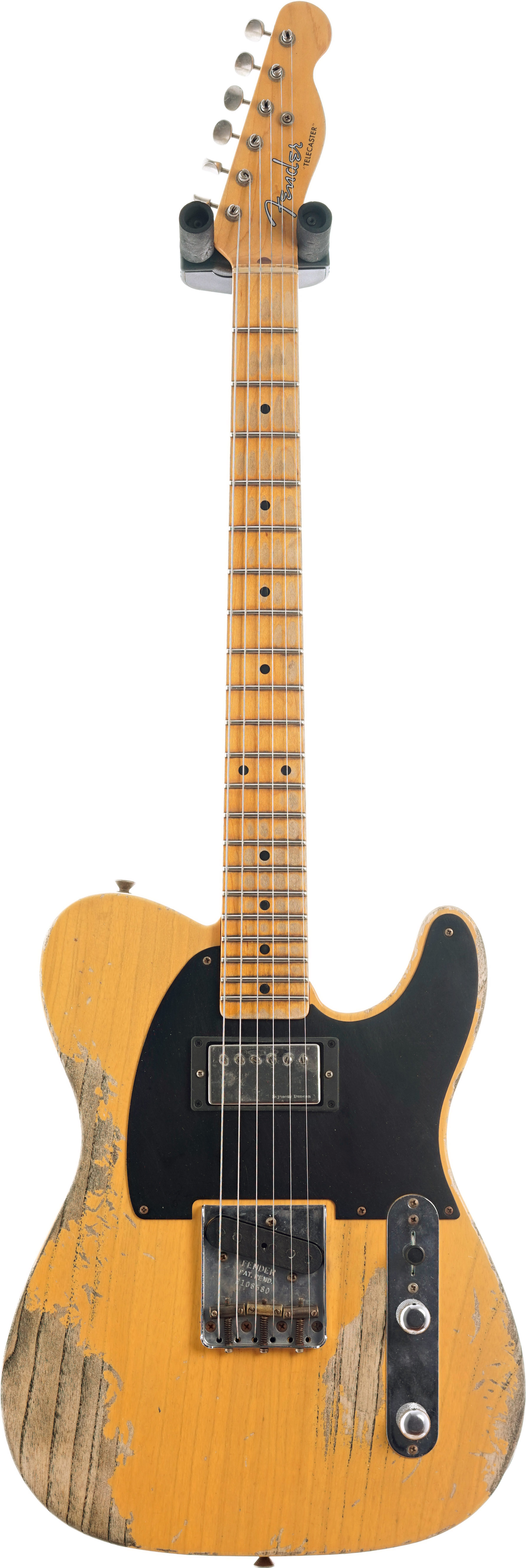 Fender Custom Shop 52 Telecaster HS Heavy Relic Butterscotch