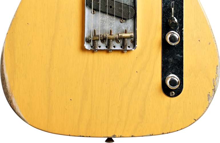 Fender Custom Shop 52 Telecaster Relic Butterscotch Blonde #R108843 Fender Custom Shop 52 Telecaster Relic Butterscotch Blonde #R108843