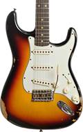Fender Custom Shop 1960 Stratocaster Relic 3 Tone Sunburst #R109249