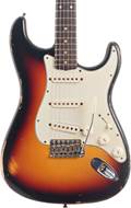 Fender Custom Shop 1960 Stratocaster Relic 3 Tone Sunburst #R109250