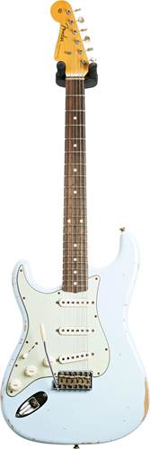 Fender Custom Shop 1960 Stratocaster Relic Sonic Blue Left Handed #R110047