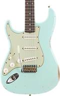 Fender Custom Shop 1960 Stratocaster Relic Surf Green Left Handed #R121084