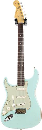Fender Custom Shop 1960 Stratocaster Relic Surf Green Left Handed #R121084