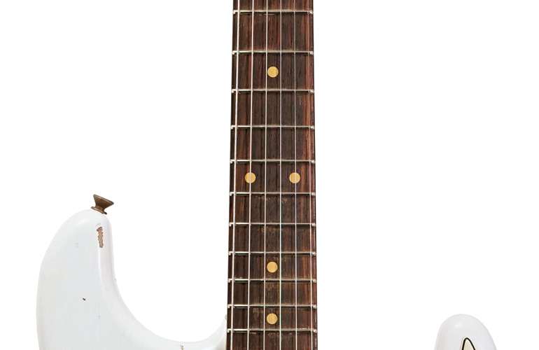 Fender Custom Shop 1960 Stratocaster Relic Olympic White  #R109592 Fender Custom Shop 1960 Stratocaster Relic Olympic White  #R109592