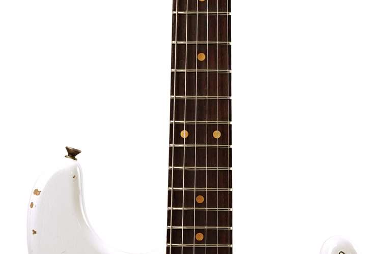 Fender Custom Shop 1960 Stratocaster Relic Olympic White #R109597 Fender Custom Shop 1960 Stratocaster Relic Olympic White #R109597