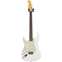 Fender Custom Shop 1960 Stratocaster Relic Olympic White Left Handed #R120461 Front View