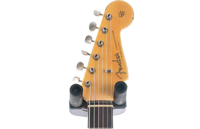 Fender Custom Shop 1961 Stratocaster Heavy Relic Black over Desert Sand #R107779 Fender Custom Shop 1961 Stratocaster Heavy Relic Black over Desert Sand #R107779