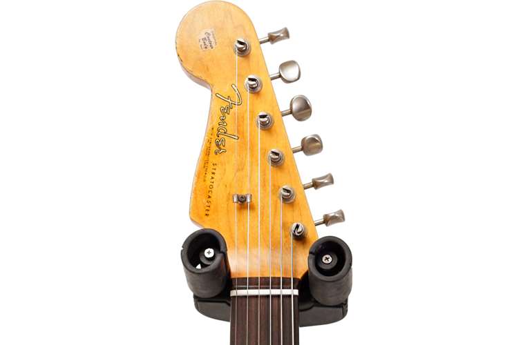 Fender Custom Shop 1961 Stratocaster Heavy Relic Black over Desert Sand Left Handed #R104817 Fender Custom Shop 1961 Stratocaster Heavy Relic Black over Desert Sand Left Handed #R104817