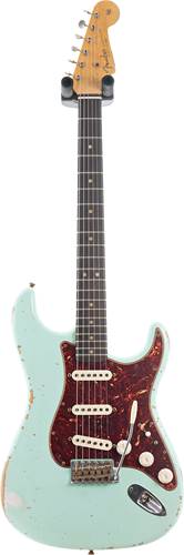Fender Custom Shop 1963 Stratocaster Relic Surf Green #R107128