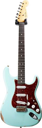 Fender Custom Shop 1963 Stratocaster Relic Surf Green #R120186