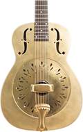 National Reso-Phonic Raw Series Brass 14 Fret #23829