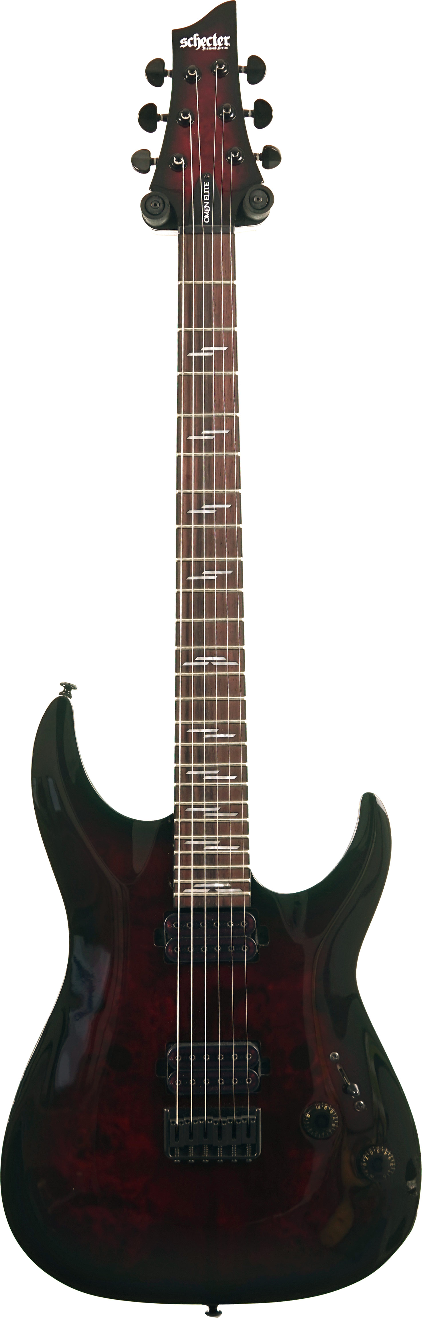 Schecter Omen Elite-6 Black Cherry Burst (Ex-Demo) #W122020136