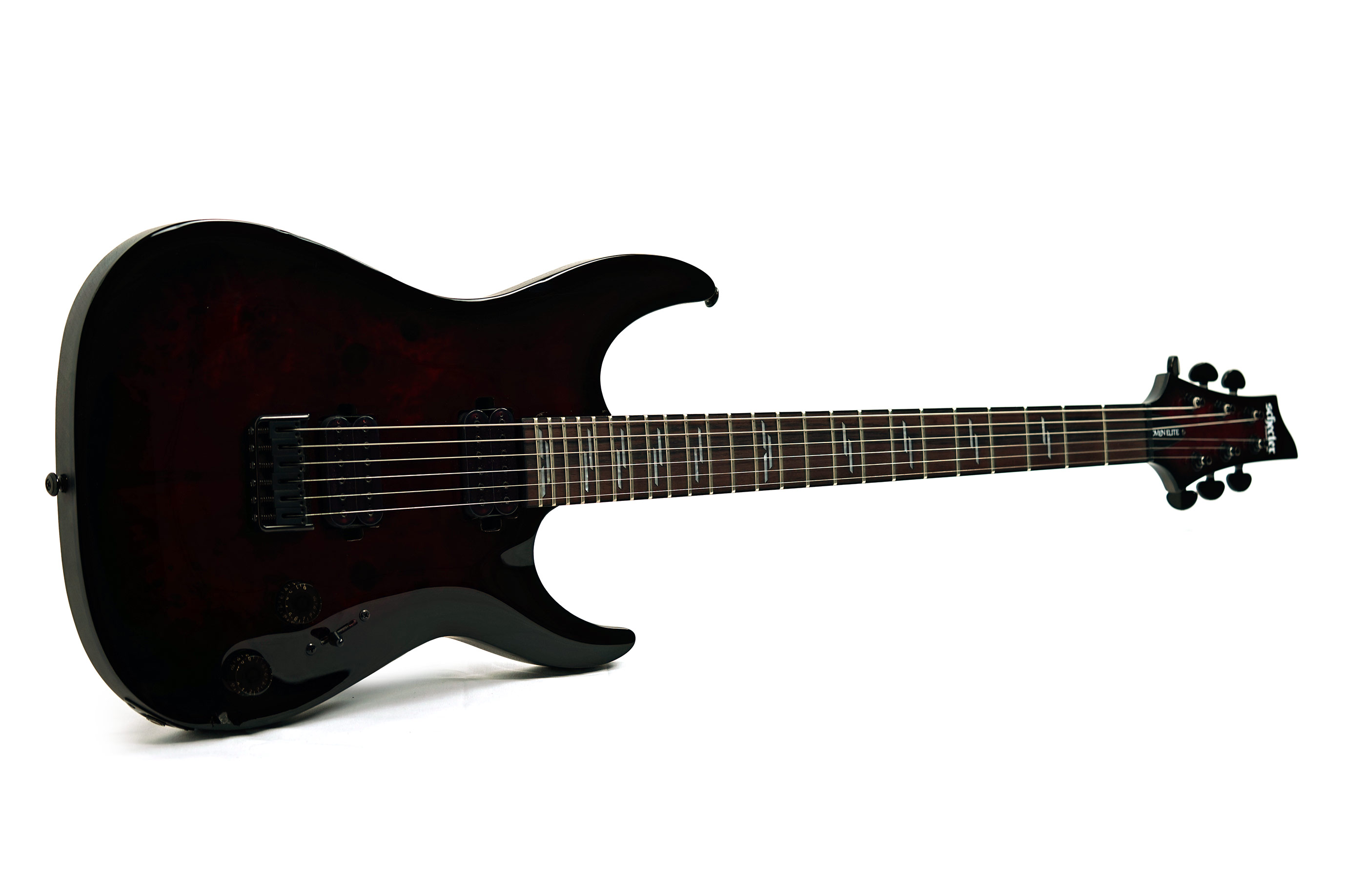 Schecter Omen Elite-6 Black Cherry Burst (Ex-Demo) #W122020136