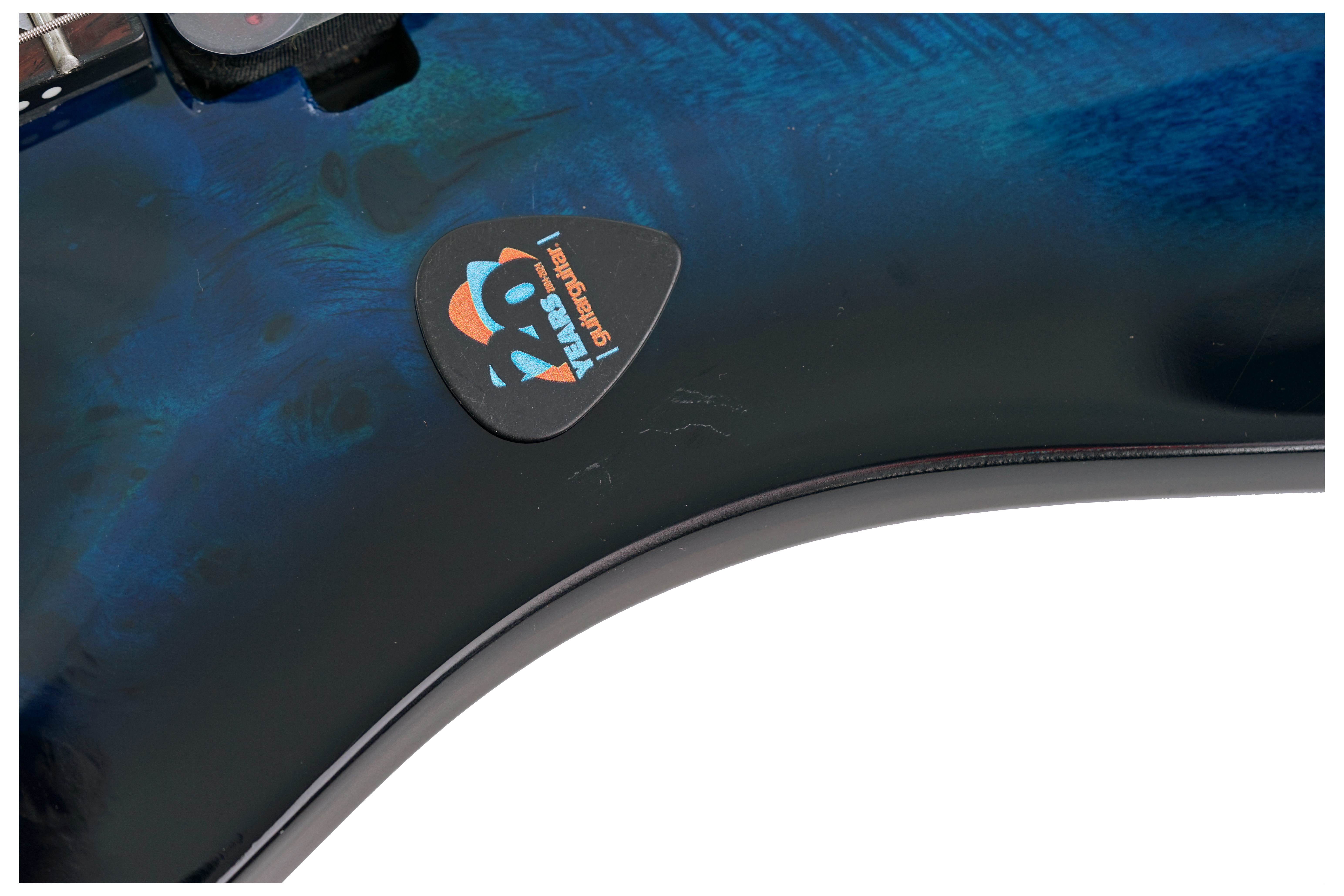 Schecter Omen Elite-6 See-Thru Blue Burst (Ex-Demo) #RO23010303