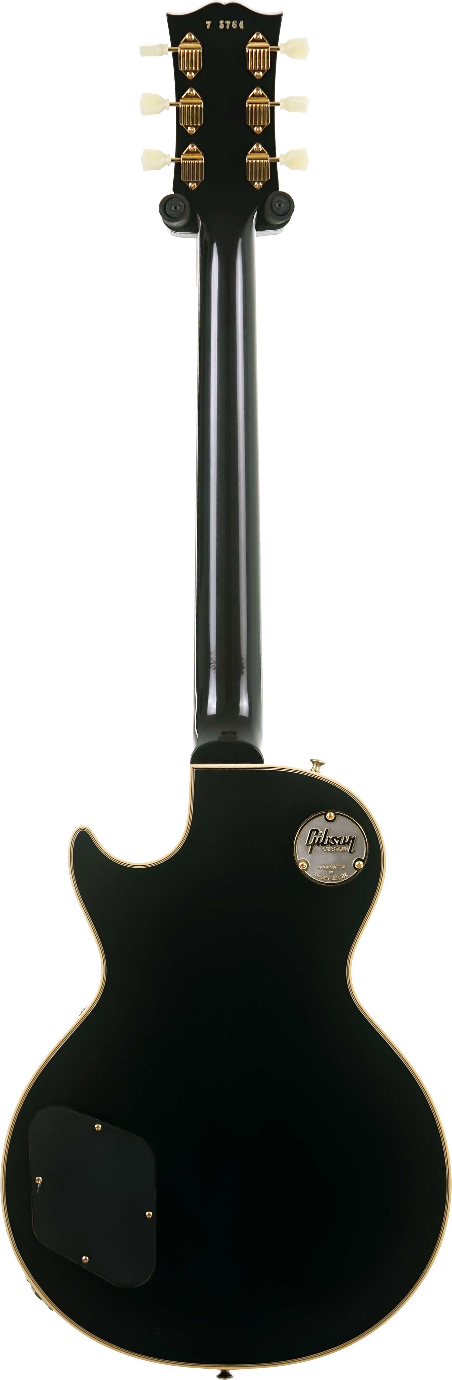 Gibson Custom Shop 1957 Les Paul Custom Reissue 2-Pickup VOS Ebony #75764