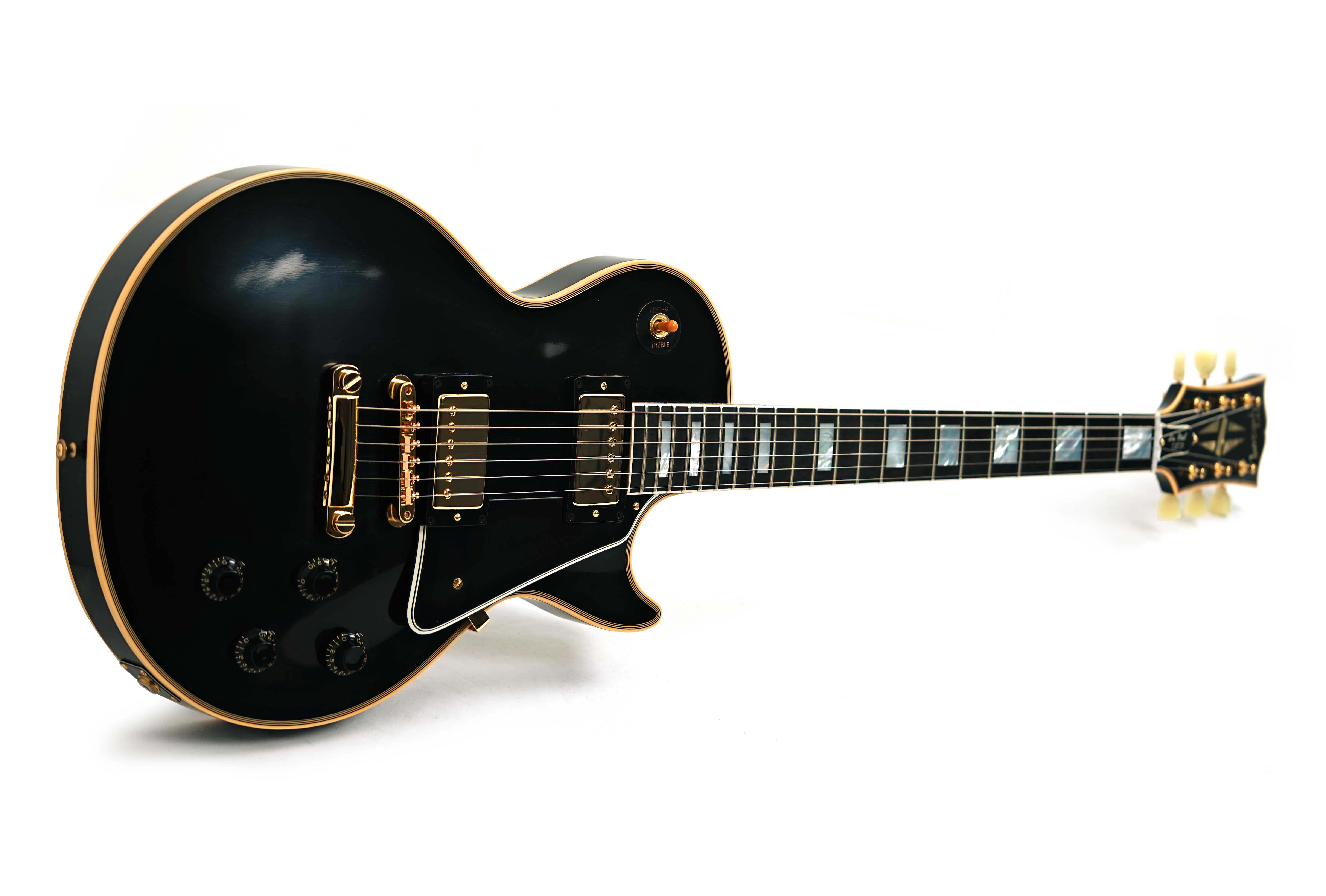 Gibson Custom Shop 1957 Les Paul Custom Reissue 2-Pickup VOS Ebony #75764